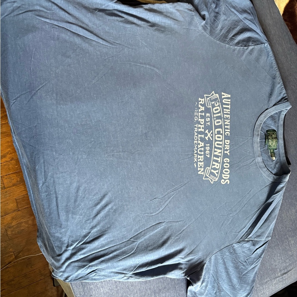 Ralph Lauren Blue Graphic Tee